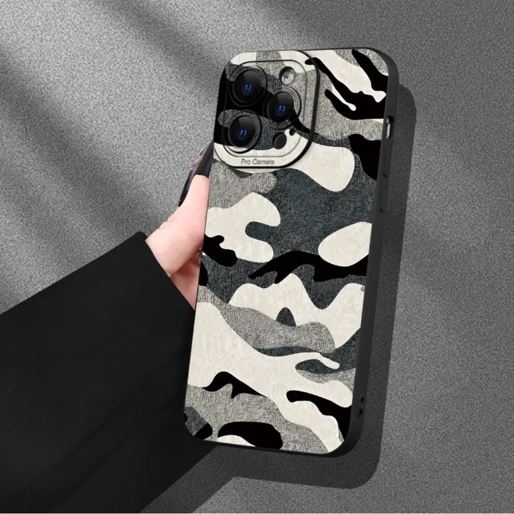 New iPhone 16 Plus protective case cool trendy design camo soft touch bro guy 🔥 - Picture 2 of 4